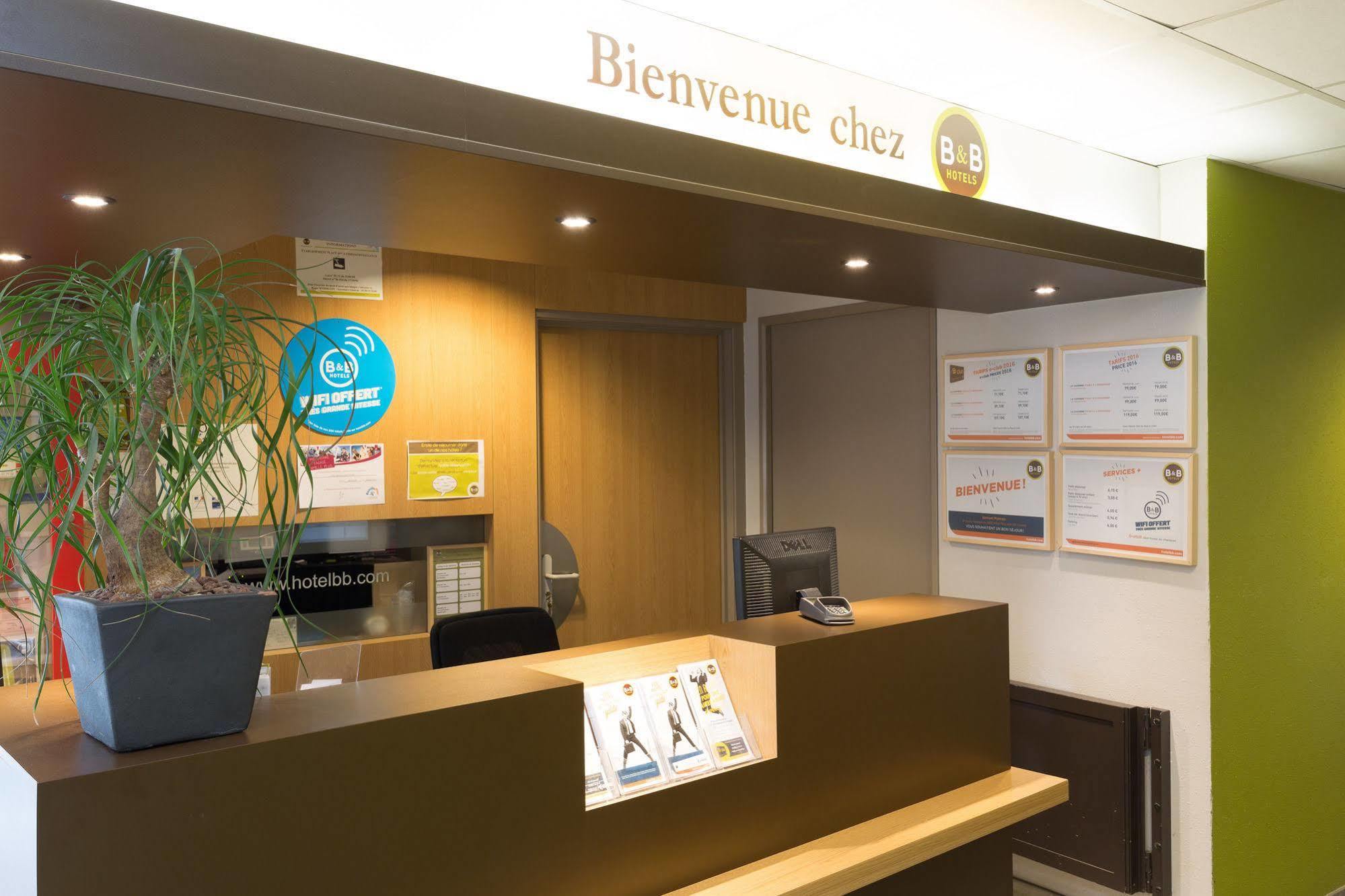 B&B Hotel Mulhouse Centre ภายนอก รูปภาพ