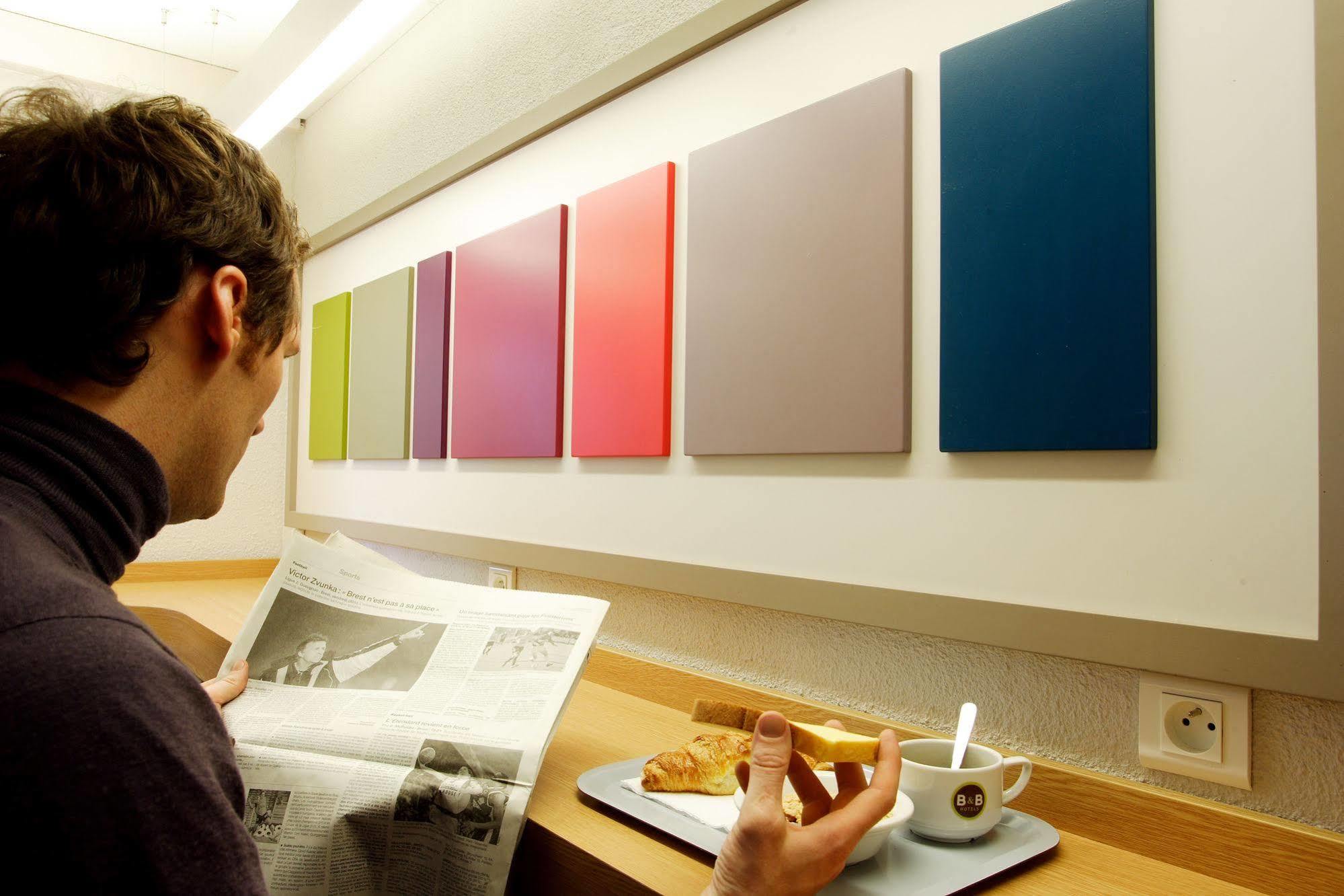 B&B Hotel Mulhouse Centre ภายนอก รูปภาพ
